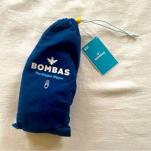 NWT Bombas Gripper Slippers - Navy